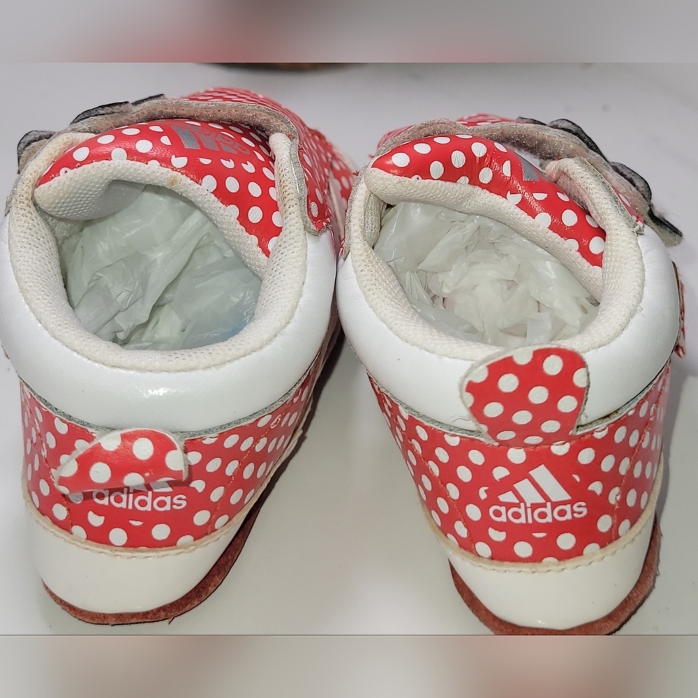 Adidas, Disney Minnie Mouse Toddler Shoes Size 4 Baby - Picture 3 of 5